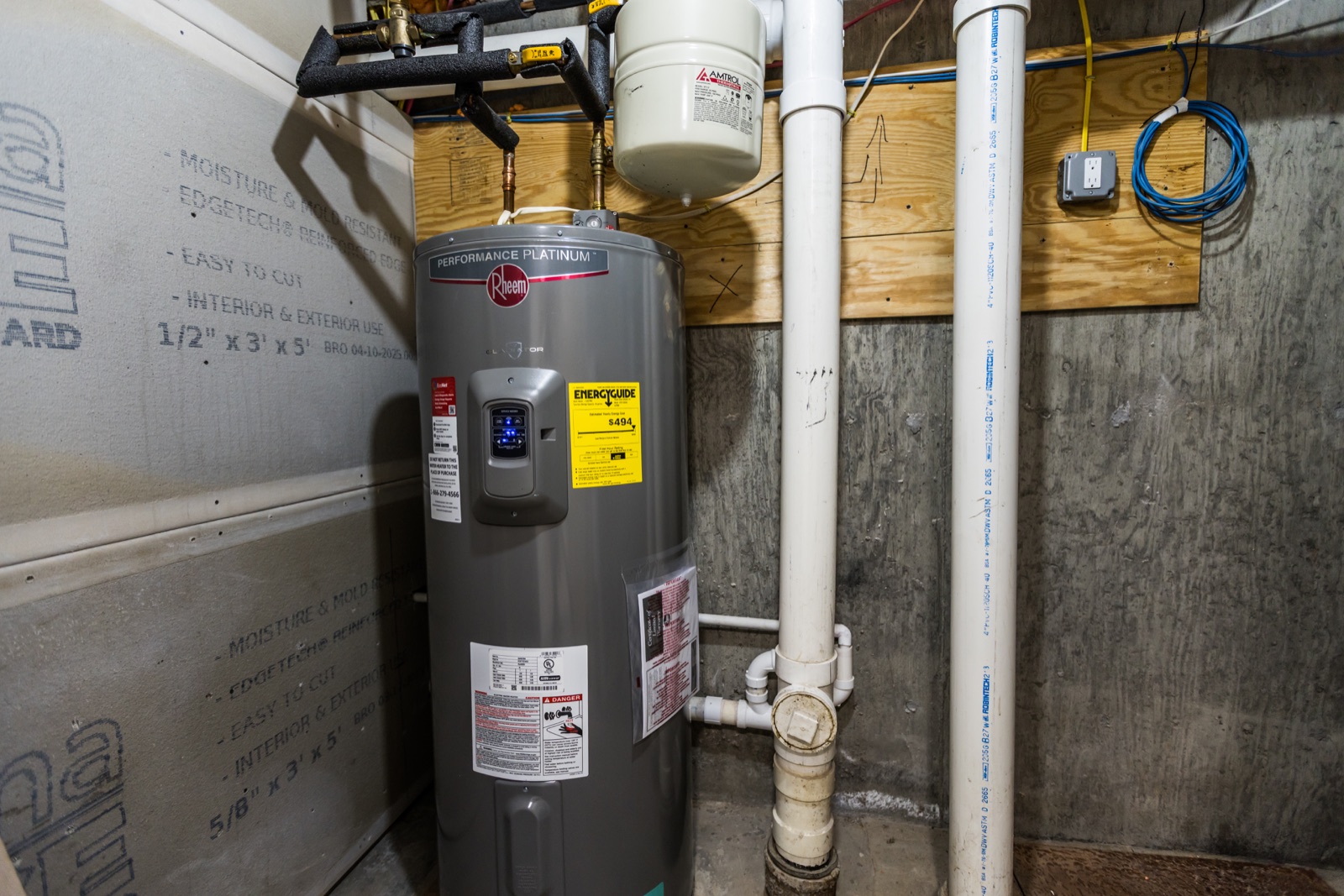 Residential water heater and plumbing system installation by Build in NYC